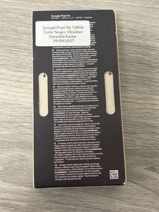 Google Pixel 9a Negro Obsidiana 128GB