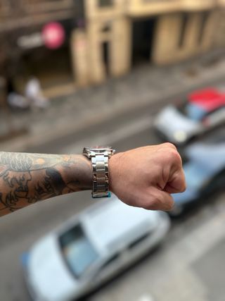 Reloj Curren Naranja y Plateado