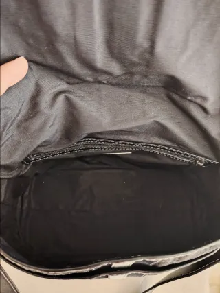 Bandolera CH Monograma Caracas Negra/Gris