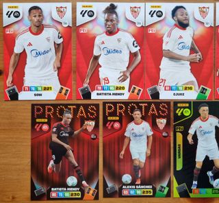Cromos SEVILLA FC. Liga 2025 2026 Adrenalyn XL