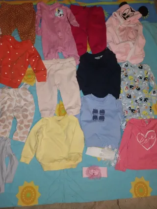 Lotto vestiti bambina