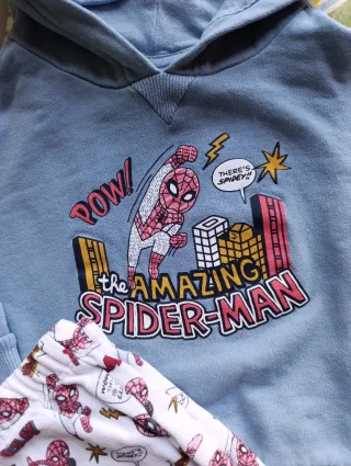 Chándal Spiderman Kiabi Talla 3 Años