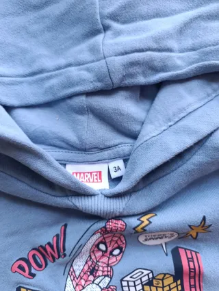 Chándal Spiderman Kiabi Talla 3 Años