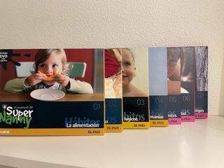 Colección completa Super Nanny.16 libros + sus DVD