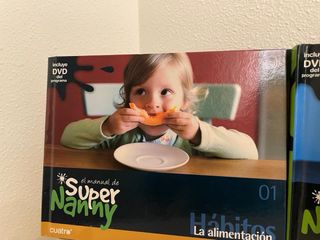Colección completa Super Nanny.16 libros + sus DVD