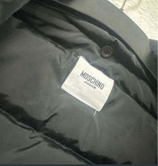 Bomber Moschino niño negro