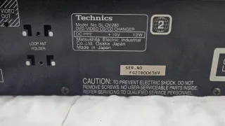 Equipo Hi-Fi Technics DV280 Plata/Negro