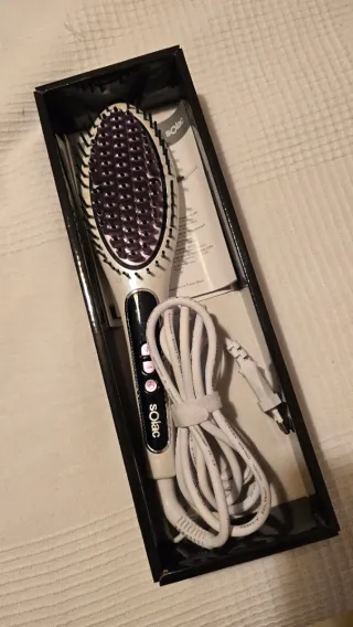 Cepillo Alisador Térmico Solac Ionic Expert
