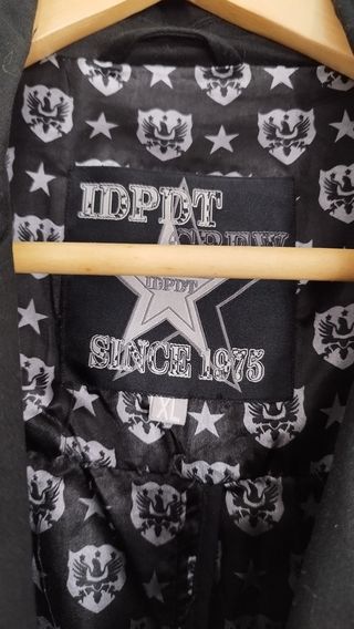 Gabardina Negra Hombre