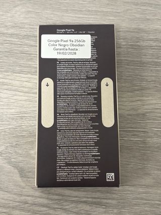 Google Pixel 9a Negro Obsidiana 256GB