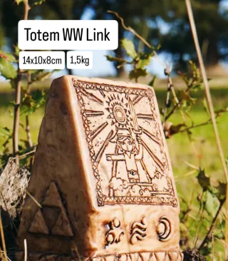 Tótem Reposa Libros Zelda Trifuerza