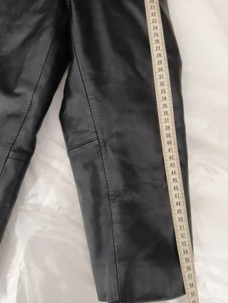 Abrigo Tres Cuartos Cuero OLD TAYLOR Negro