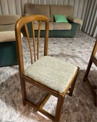 Conjunto comedor madera