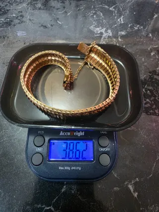 Pulsera de oro 18 quilates