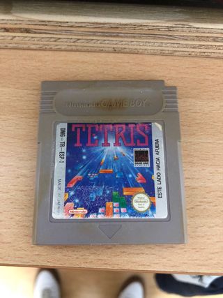 Juego Tetris Game Boy Nintendo