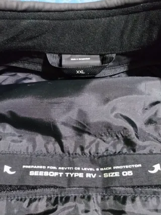 Chaqueta Moto Revit Camuflaje