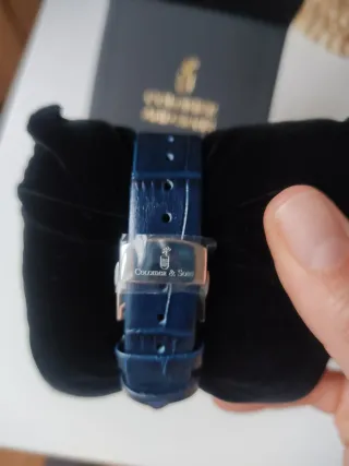 Reloj Colomer & Sons Clotilde Lunar Azul