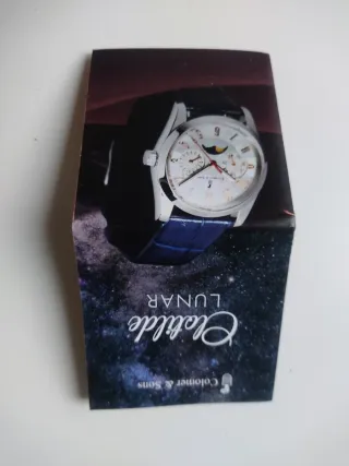 Reloj Colomer & Sons Clotilde Lunar Azul