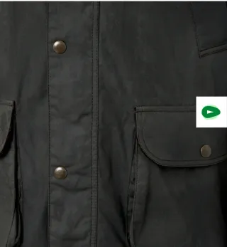 Chaquetón encerado Emidio Tucci verde