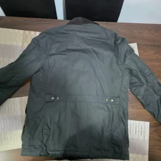 Chaquetón encerado Emidio Tucci verde