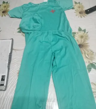 Disfraz enfermero infantil, talla 5-6 años