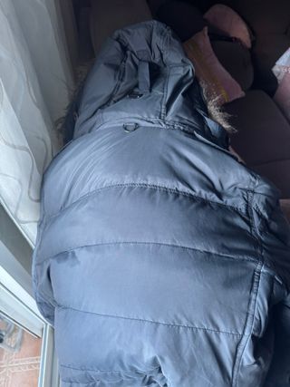 Chaquetón de plumas Mango azul marino