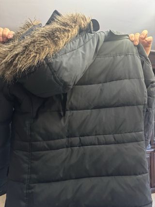 Chaquetón de plumas Mango azul marino