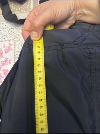 Chaquetón de plumas Mango azul marino