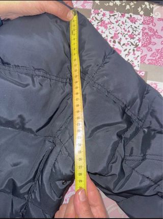 Chaquetón de plumas Mango azul marino