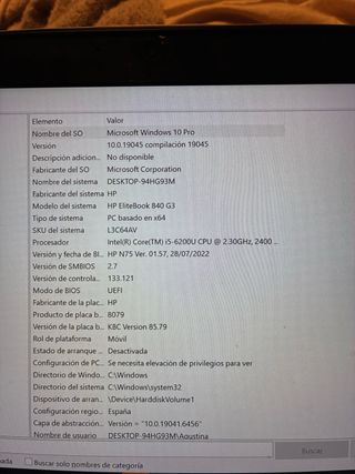 Computer HP EliteBook 840 G3