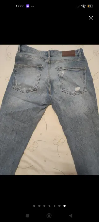 Vaqueros Pull&Bear desgastados