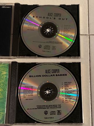 CD Alice Cooper School's Out/ billion dollar babys
