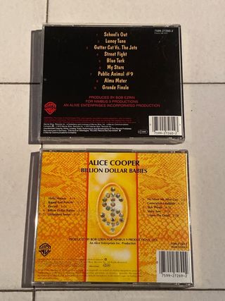 CD Alice Cooper School's Out/ billion dollar babys