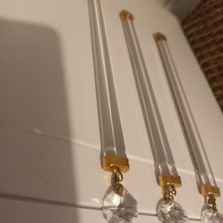 Lágrimas cristal para lamparas