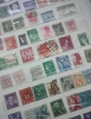 Raccoglitore Francobolli Set 1920-1980