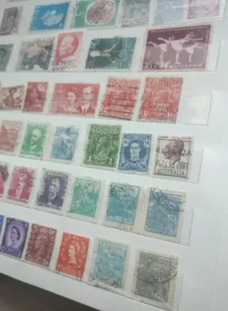 Raccoglitore Francobolli Set 1920-1980