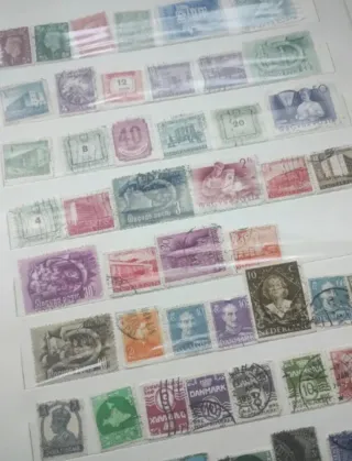 Raccoglitore Francobolli Set 1920-1980