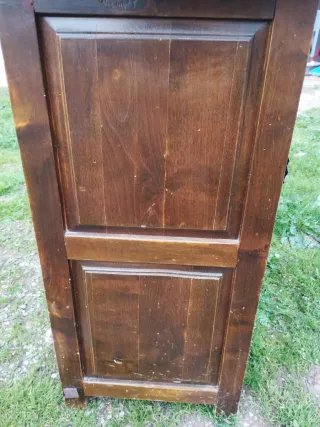 Recibidor antiguo madera tallada