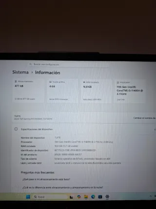 ASUS F15 TUF506HC-HN088 Gaming