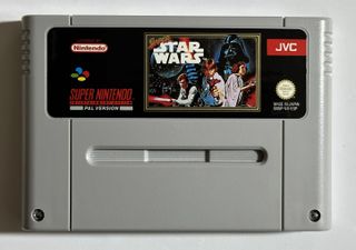 Super Star Wars SNES PAL ESP Caja Manual Cartucho