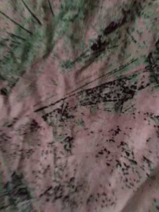 Vestido Vila verde e branco