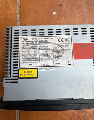 Radio Kia Carnival 2007