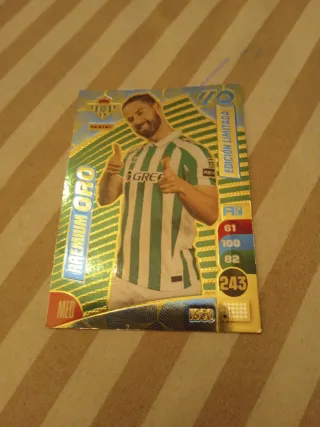 Cromo Panini Premium Oro Isco