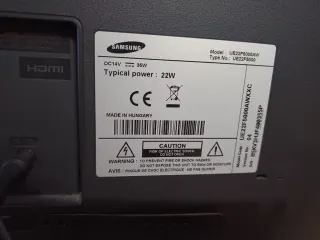 Samsung hd TV UE22F5000AW 22" LED