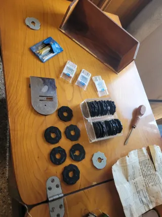 Máquina de Coser Singer 1969 Beige/Rosa