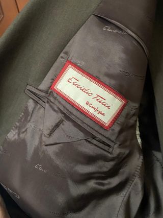 Traje Emidio Tucci marron