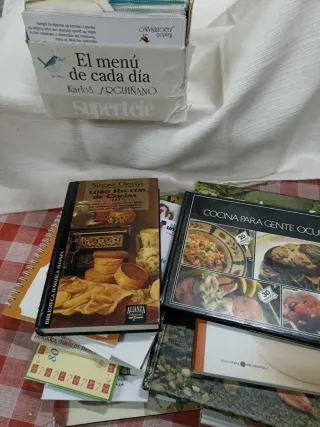 Lote libros cocina
