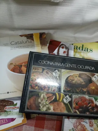 Lote libros cocina