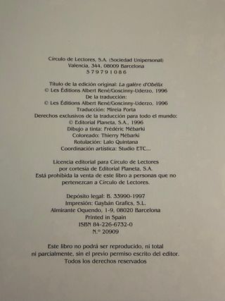 El Mal Trago De Obelix: Asterix and Obelix