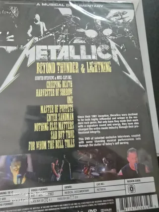DVD Metallica - A Musical Documentary